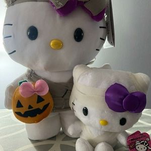 Hello Kitty Halloween Mummy Side Stepper and Plush